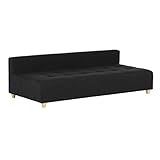 arne ベンチソファ ベンチ イス 背もたれ コーナーソファー ローソファー Baggy DX-armless 3×7 ファブリック ブラック