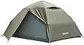 KingCamp（キングキャンプ）ワンタッチテント 二重層 大型 3-5人用 キャンプ テント コンパクト 耐水圧3000mm 防水 ワンタッチ式 防風 UVカット 軽量 通気 簡単設営 オールシーズン キャンプ用テント キャンプ用品