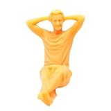 1:64スケール 樹脂製 未塗装 人物 フィギュア フェアリーガーデン 鉄道模型 E用 スタイルE