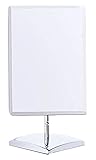 JustNile Countertop Tilting Vanity Mirror - Rectangle Silver by JustNile [並行輸入品]