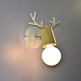 RaiFu ランプ ホルダー E27 スタイリッシュ アイアン ウォール ライト ケース ベース ホームヴィラ ホテルバー ベッドルームの装飾（光源なし） 1#