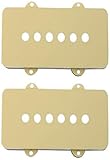 Fender パーツ Pickup Covers, Jazzmaster® Aged White (2)