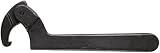 Martin 474A High Carbon Steel 4-1/2" to 6-1/4" Capacity Adjustable Hook Spanner, 12-1/8" Overall Len