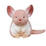 Rosoy トトロかわいいハムスター人形ぬいぐるみ人形ビッグ枕かわいい脂肪ぬいぐるみぬいぐるみぬいぐるみハムスターぬいぐるみマスコット子供用 (25cm,ピンク)