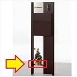 TOEX LIXIL　ウィルモダン　デザインパネル　花台　【リクシル】　【機能門柱　機能ポール】 　ナチュラルシルバーF