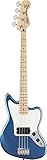 Squier by Fender エレキベース Affinity Series™ Jaguar® Bass H, Maple Fingerboard, White Pickguard, Lake Placid Blue ソフトケース付き