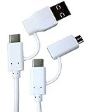ウイルコム USB 4in1 充電ケーブル Type-C PD対応 4端子一体型 4Way 1m BK UTS-100C-01BK