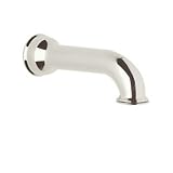Rohl AC24-PN 1/2-Inch Npt 7-Inch Reach Cisal Wall Mounted Tub Spout in Polished Nickel [並行輸入品]