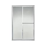 スターリング配管5970 – 46sシャワードアバイパス70 " H x 41 – 1 / 2 – 46 – 1 / 2 " W Pebbledガラスシルバー