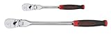 KD Tools 81204F 2pc Flex Ratchet Set With Cushion Grip