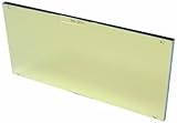 Sellstrom 16809 Glass Gold Coated Heat Treated Passive Welding Filter Plate, Shade 9, 4-1/4 Length x