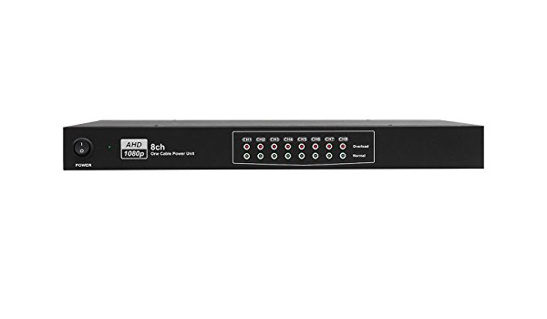 Amazon Co Jp 日本防犯システム Ahdワンケーブル専用8ch電源ユニット Pf Ahd21シリーズ専用 Pf Ahd2102 家電 カメラ
