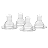 Lifefactory Silicone Nipples, 4 Pack, Y-Cut by Lifefactory