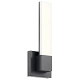 Elan neltev LED壁取り付け用燭台neltev Singleライト14 – 1 / 2 "高統合LED壁、 83965