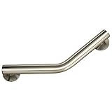 デルタdas5316-snバスルームシャワー安全グラブバー16 " x 1 1 / 4 "角度付き装飾、サテンニッケル