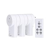 Votabell ワイヤレス　コンセント 110V 家庭用 USプラグ 電源タップ スマートコンセント 無線リモコン付き （3台セット）