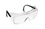 3M 12166-00000 OX 2000 Safety Glasses With Plastic Frame And Clear Polycarbonate DX Anti-Fog Lens (1
