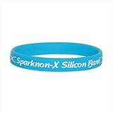【静電気防止グッズ】 スパークノンＸシリコンバンド-B (ブルー, M)