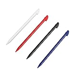 3DS XL スタイラスペン、ニンテンドー3DS XL対応交換用スタイラス 4イン1コンボタッチスタイラスペンセット マルチカラー 3DS XL用