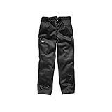(ディッキーズ) Dickies レッドホーク スーパーワークパンツ 作業服ボトムス 作業着ズボン (レギュラー丈) 男性用 (34) (ブラック)
