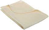 American Baby Company Full Size 30 X 40 - 100% Cotton Swaddle/Thermal Blanket, Ecru by American Baby