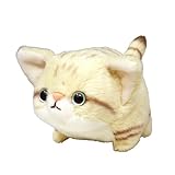 内藤デザイン研究所(Naitou Design) ぽちゃまるネコ科シリーズ (S) スナネコ ぬいぐるみ 雑貨 高さ約10cm