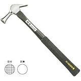 土牛　ｸﾞﾗｽﾌｧｲﾊﾞｰ柄かりわく鎚　ｽﾃﾝﾚｽ角柄ｸﾞﾗｽﾊﾟﾈ　中　すべり　止　390mm