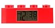 Lego Brick Clock Red