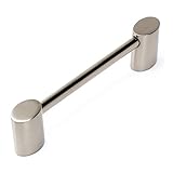 Alno A250-4-SN Contemporary III Modern Pulls, Satin Nickel by Alno