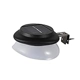 防水9LEDソーラーパワード屋外ウォールライトガターガーデン庭のランプ