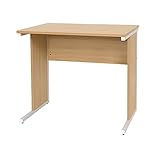 オフィスカグ オフィスデスク 平机 幅800×奥行600×高さ700mm ナチュラル MOD-H0860-N