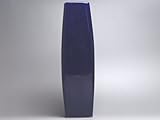 【Ｂ級品】ルリ角花瓶(高さ２７８)(表面に、擦過傷が目立ちます。)