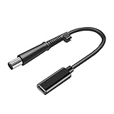 fine-R タイプC USB-C 入力 DC 7.4×5.0mm 変換 HP 専用 ヒューレットパッカード ノートパソコン PD 充電 TYPE-C 変換アダプター AC 充電 電源 ケーブル （PL保険加入品） (CA 7450HP)