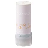 プラス ローラースタンプ デコロール 11mm幅 お花 ペールオレンジ IS-611DR 40-195