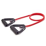 Reebok(リーボック) トレーニングチューブ ミディアム レッド レジスタンスチューブ フィットネスチューブ 筋トレチューブ ゴムチューブ トレーニング