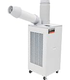 Amazon.co.jp: 広電 スポットクーラー 業務用 冷風・排熱ダクト付 省