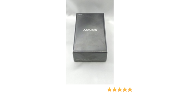 Amazon Au Shv41 Aquos R Compact メタルブラック 白ロム スマートフォン本体 通販