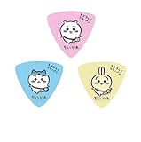 ミディアム ピックハチワレ うさぎ モモンガ ギター プラスチック製 ちいさくてかわいい エレキ ベース ベース カラフル アコギ 初心者 3個セット ギター用のピック非公式
