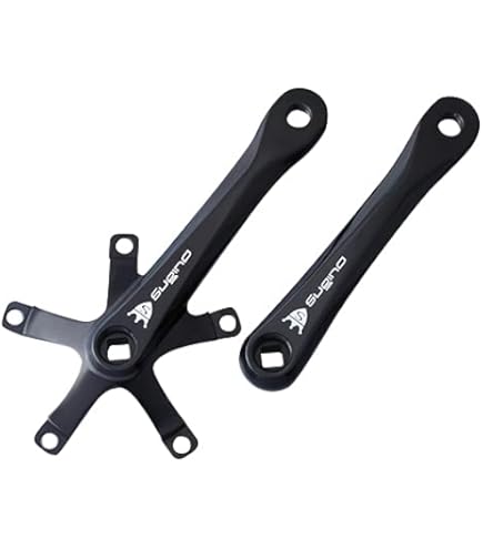 Amazon | Sugino(スギノ) RD4 クランク(シングル用) ABK BLK Mighty