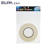モールを壁面に貼り付ける際に使用します ELPA エルパ モールテープ 15mm×20m MT-1520H