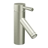 Moen 6100HCBN One Handle High Arc Bathroom Faucet, Chrome by Moen