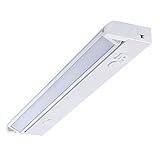 dewenwils Swivel下キャビネット照明LED照明器具キッチンカウンター本棚3000 K、12インチ用