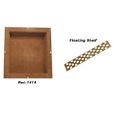 Innovis – 14 " x 14 " recess-itシャワーNiche w /フローティングシェルフ