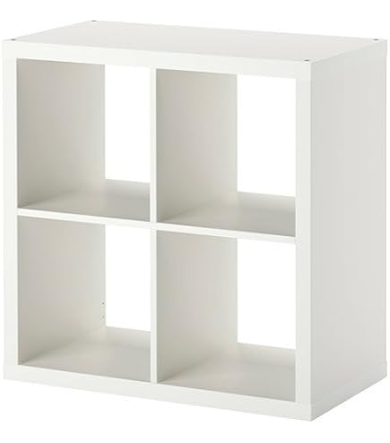 Amazon｜KALLAX インサート 引き出し2段, ハイグロス ホワイト 703.516 