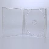 オーバルマルチメディア 10mm厚3枚収納ジュエルケース クリア 3個 ブルーレイディスクにも最適