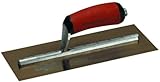 MARSHALLTOWN The Premier Line MXS1GSD 11-Inch by 4-1/2-Inch Galvanized Steel Finishing Trowel with C
