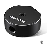 NEEWER ミニ三脚アダプター アルミ製 1/4"-16 から3/8"-16ネジ付き ブラケット固定 アンテナ取付 三脚マウント変換アダプター コンパチブル Starlink Miniパイプマウント NA02