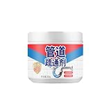 パイプ詰まり解消剤 260g トイレつまり解消薬剤 強力ブロッキング解除剤 下水道詰まり解消剤 バイオ酵素強力ブロッカー 消臭 排水管掃除 詰まり除去 異臭なし 台所 トイレ 排水溝排水口洗面台 お風呂 浴室 洗浄剤