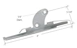 CRL h3619ウィンドウガラスクリップFits on 4 ;ガラスパネル