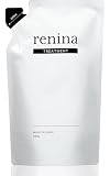 renina シャンプー トリートメント セット 【たっぷり美容成分でナイトケア×毛先まで潤うダメージケア×各400ml×アミノ酸シャンプー】 (トリートメント詰め替え)